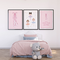 Load image into Gallery viewer, BALLERINA THEME WALL PRINTS
